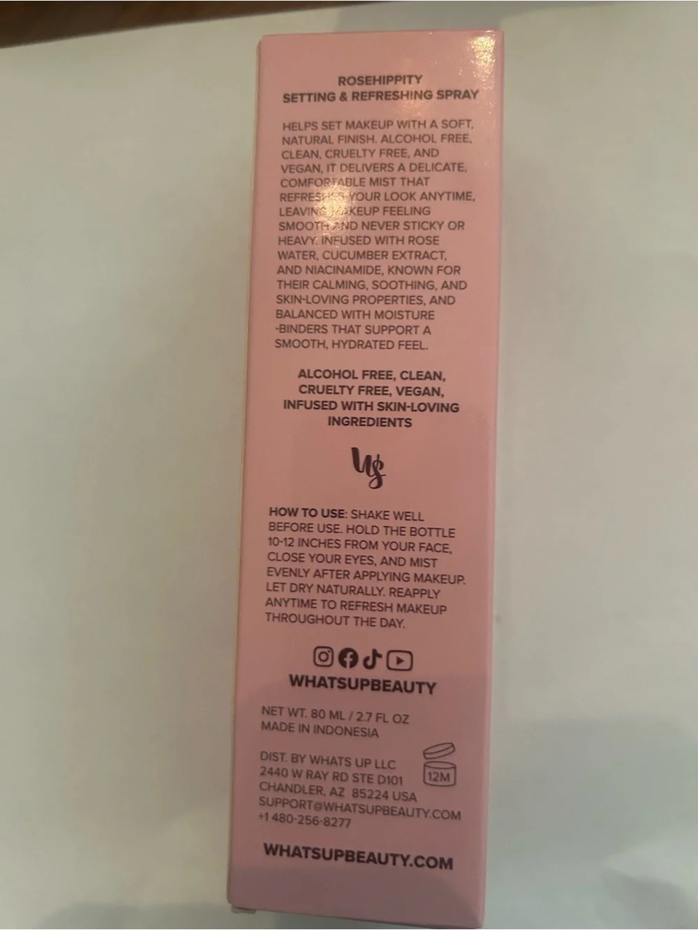 Rosehipity Setting & Refreshing Spray — Pink
